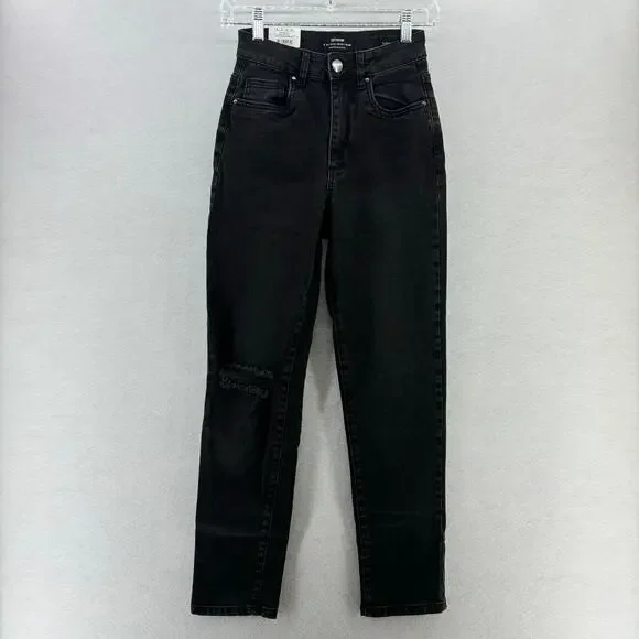 Cotton On Black Straight Leg Jeans - Picture 1 of 12